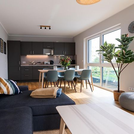 Moderne & Familienfreundliche Ferienwohnung Am Goitzschesee Pouch Buitenkant foto