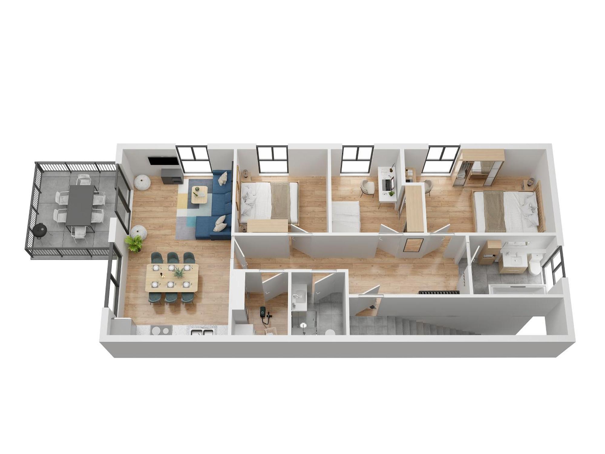 Moderne & Familienfreundliche Ferienwohnung Am Goitzschesee Pouch Buitenkant foto